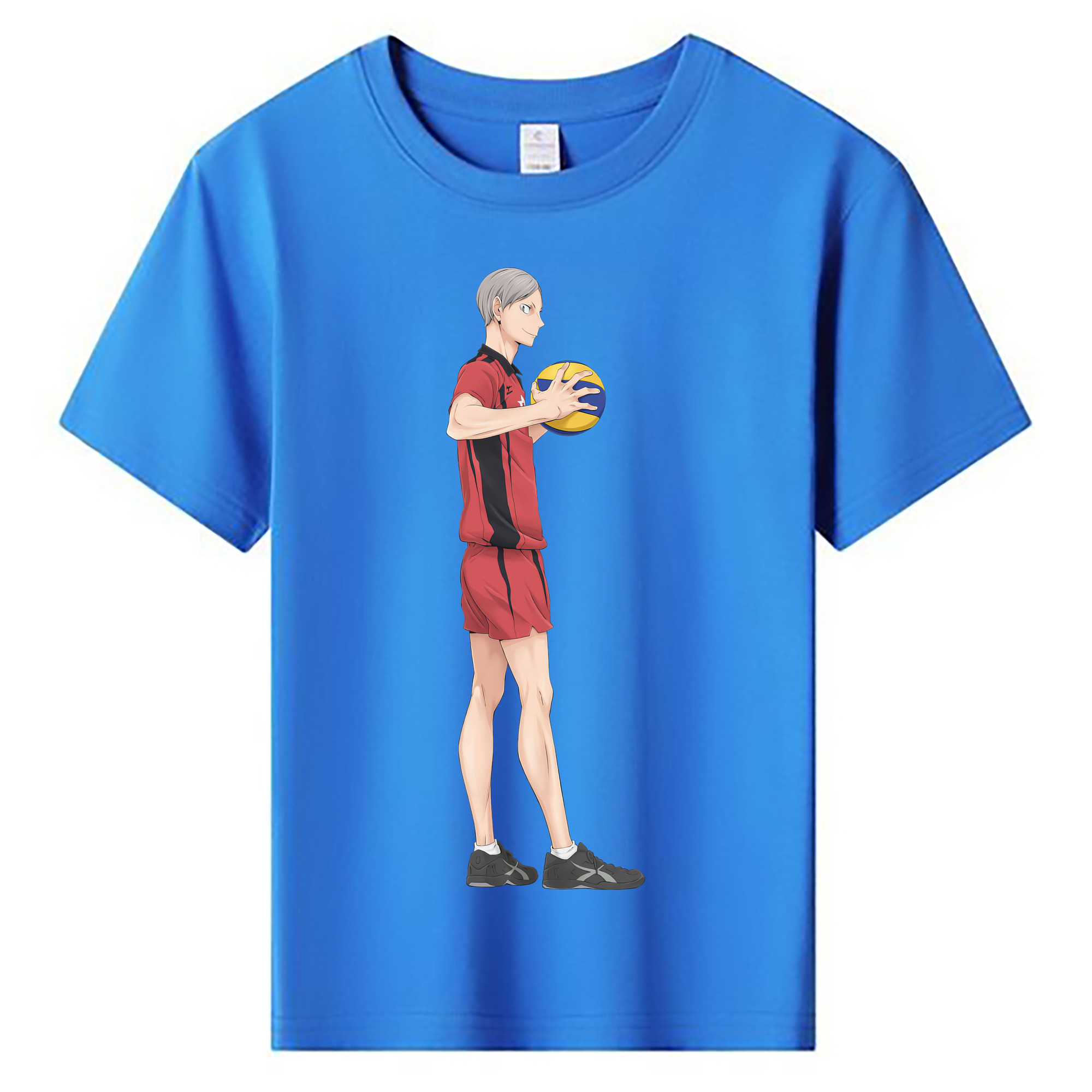 （画像用） ハイキュー!! Haikyu!! 綿100％キッズTシャツ（フロントプリント）